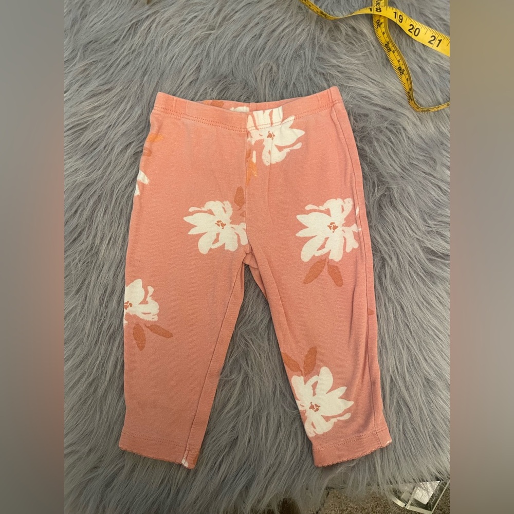 Carter's Pink Floral Leggings